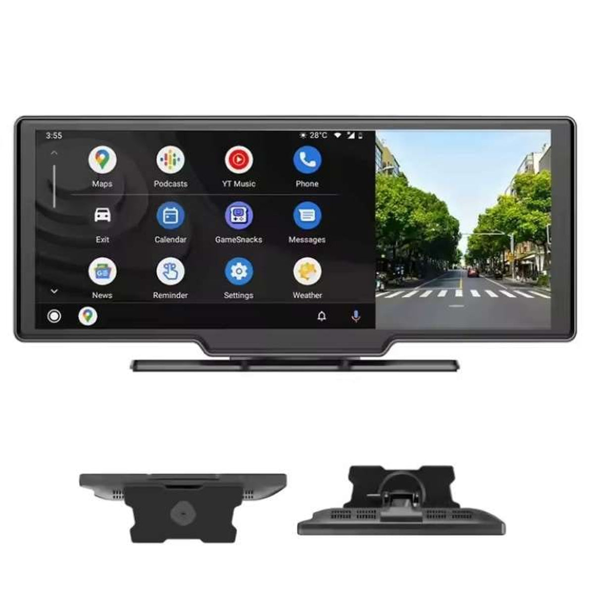 10.25" Wireless Carplay & Android Auto Car Display Screen - Image 4