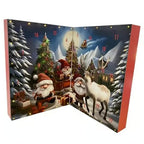 24 Handcrafted Gnome Christmas Advent Calendar With Lights And Cheerful Tunes - Image 1