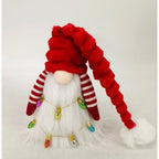 24 Handcrafted Gnome Christmas Advent Calendar With Lights And Cheerful Tunes - Image 3