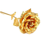 24K Gold Dipped Christmas Gold Rose With Gift Box Handmade Eternal Rose - Image 4
