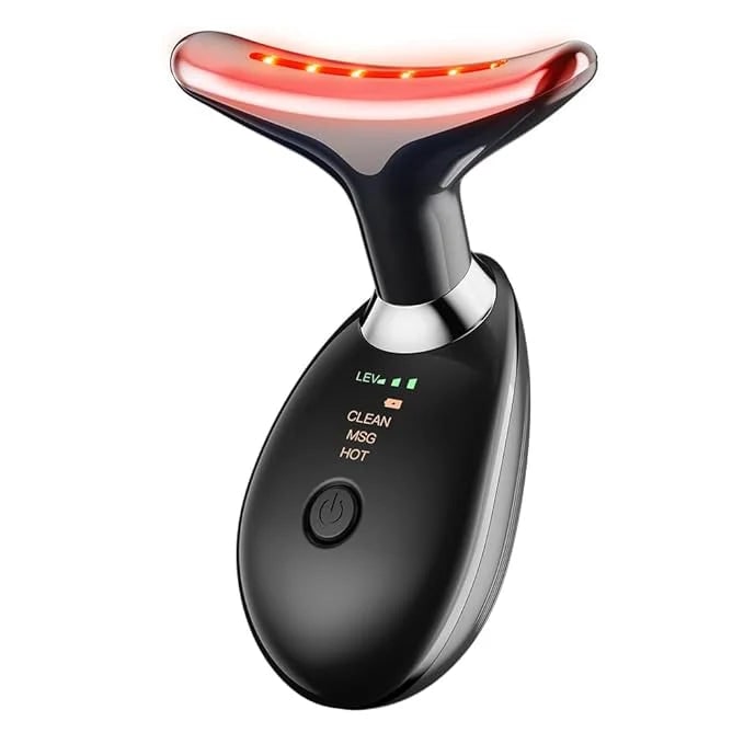 3-in-1 Face & Neck Beauty Massager With Smart Touch Activation - Image 1