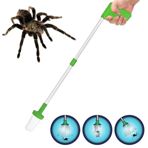 33-Inch Bug Catcher With Humane Bristle Mechanism And Foldable Handle - Image 1