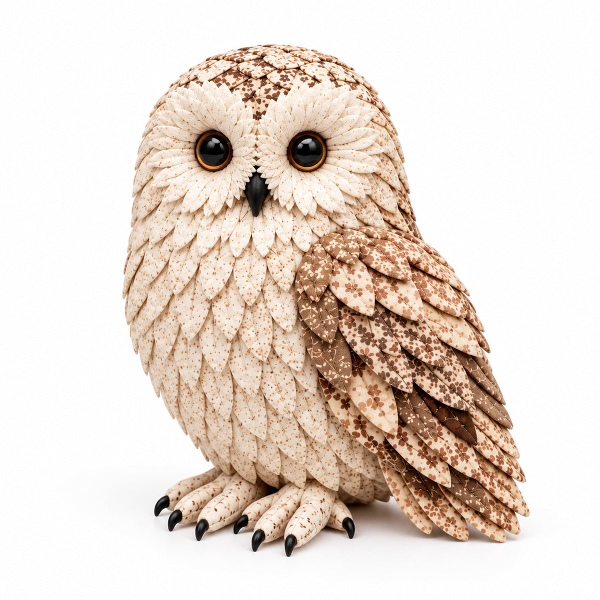 3D Fabric Bird Craft Kit With Layered Felt Feathers For Creative Diy Home Décor - Image 4