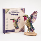 3D Fabric Patchwork Bird Kit By Wingmend No-Sew Craft With Real Raised Texture - Image 3