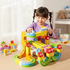 3D Train Building Set For Kids Stem Toy With Modular Tracks And Rechargeable Engine - Image 5