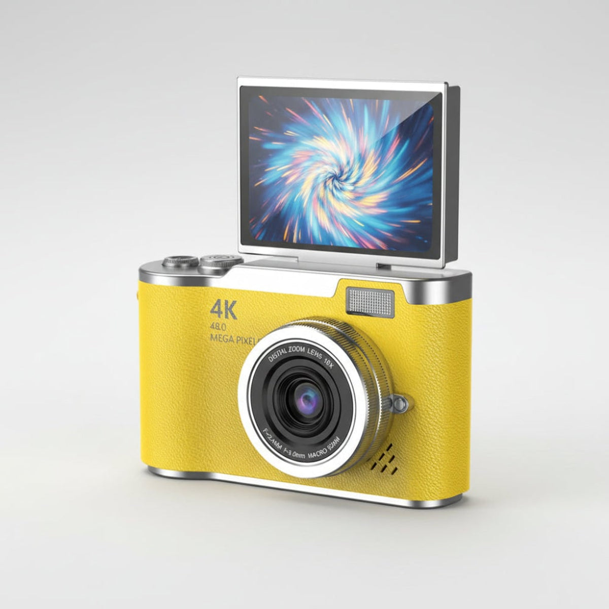 4K Digital Camera With 8x Zoom And 2.4 Inch Flip Screen - Image 7