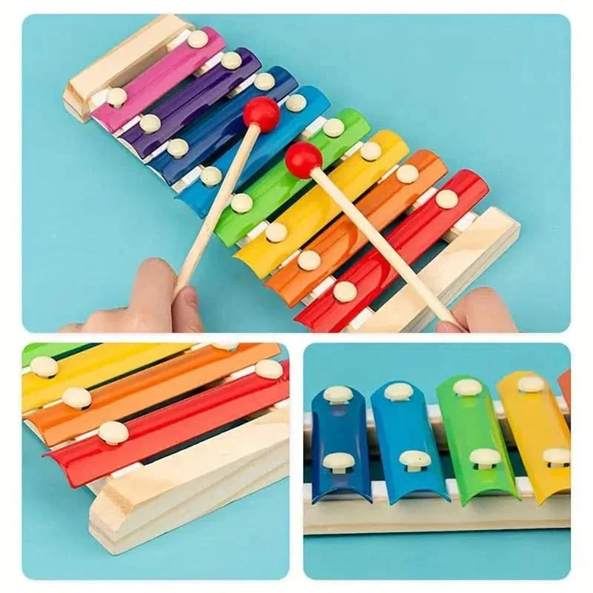 5-in-1 Wooden Montessori Activity Set For Sensory And Motor Development - Image 5