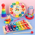 5-in-1 Wooden Montessori Activity Set For Sensory And Motor Development - Image 3