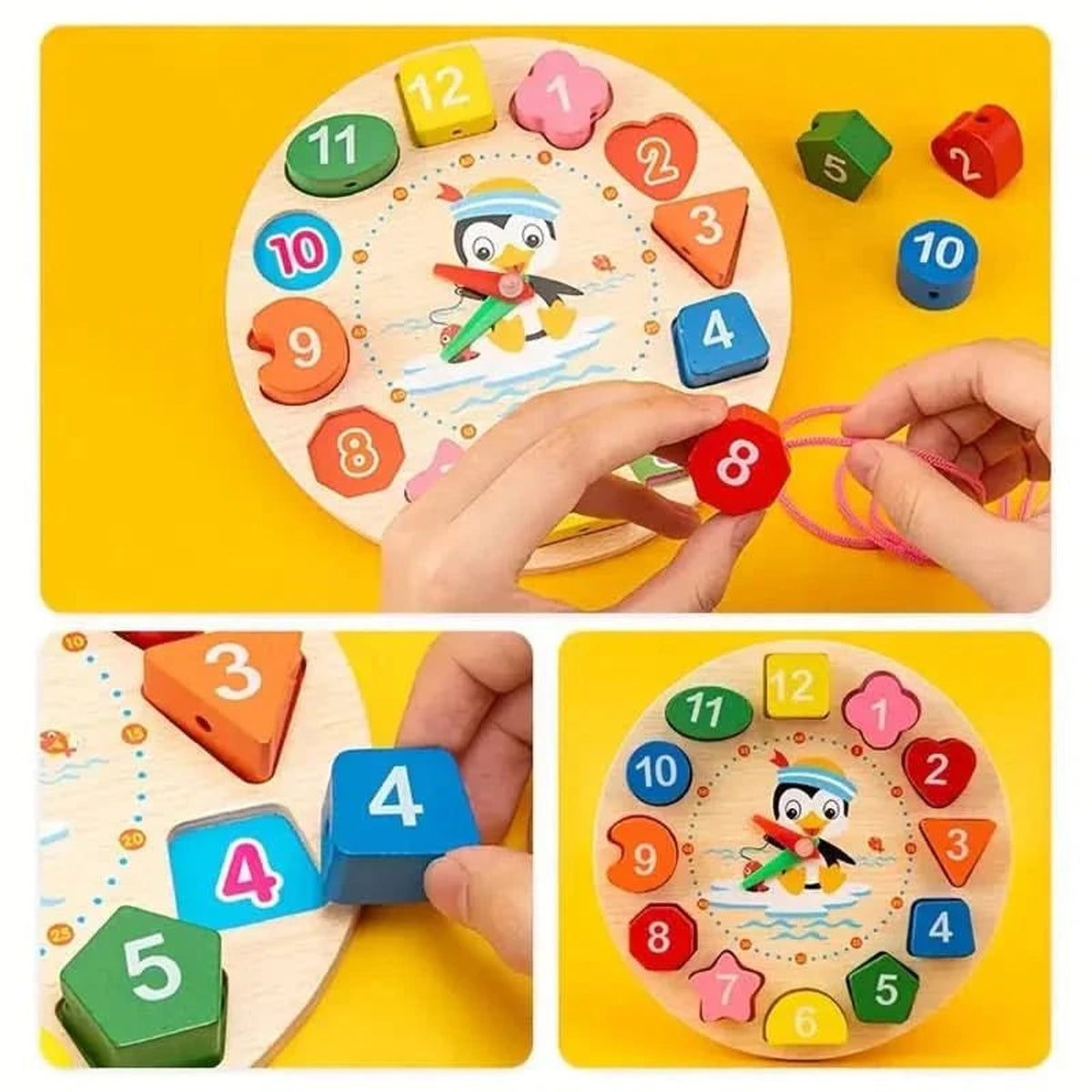 5-in-1 Wooden Montessori Activity Set For Sensory And Motor Development - Image 4