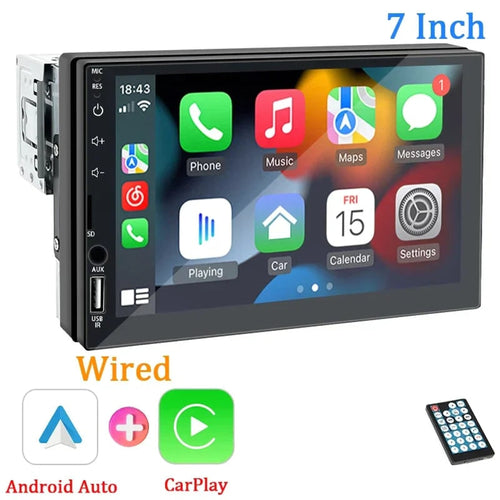 7-inch 1-DIN MP5 Car Stereo Head Unit With USB Bluetooth Carplay And Android Auto - Image 6
