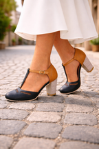 NOVA | Women Orthopedic Comfortable  Heel Sandals – Block Heel Shoes