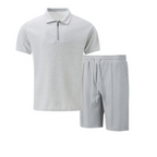 Men's Breathable Cotton Co-Ord Set | Relaxed Fit Polo Shirt and Shorts for Summer 7