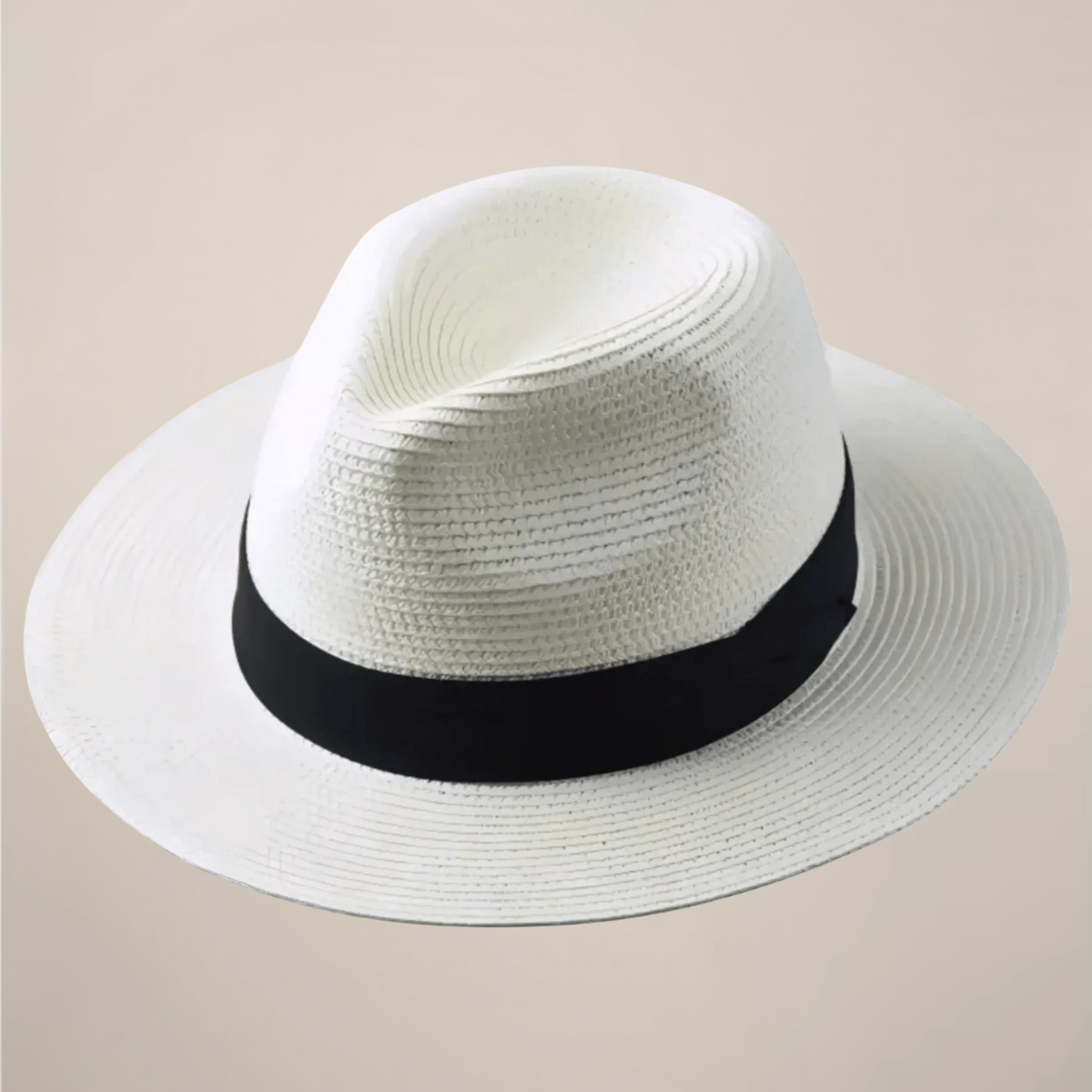 Men's Handcrafted Straw Panama Hat | Classic Wide Brim Summer Sun Hat 6