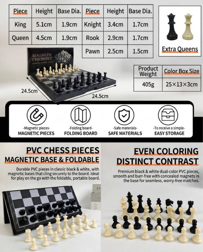 Magnetic Chessboard Set