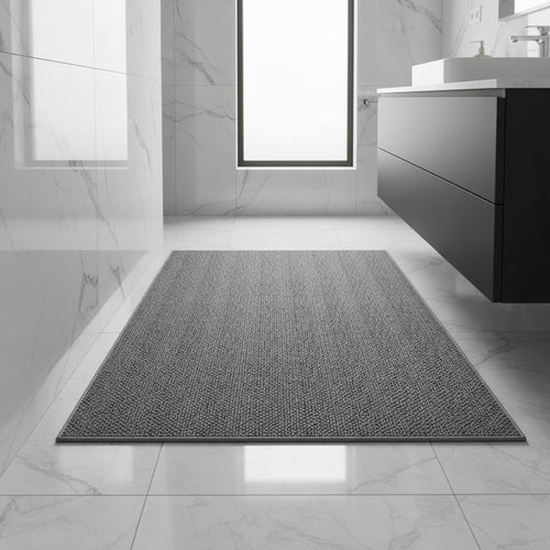 Absorbent Entrance Mat With Contemporary Geometric Pattern - Image 1