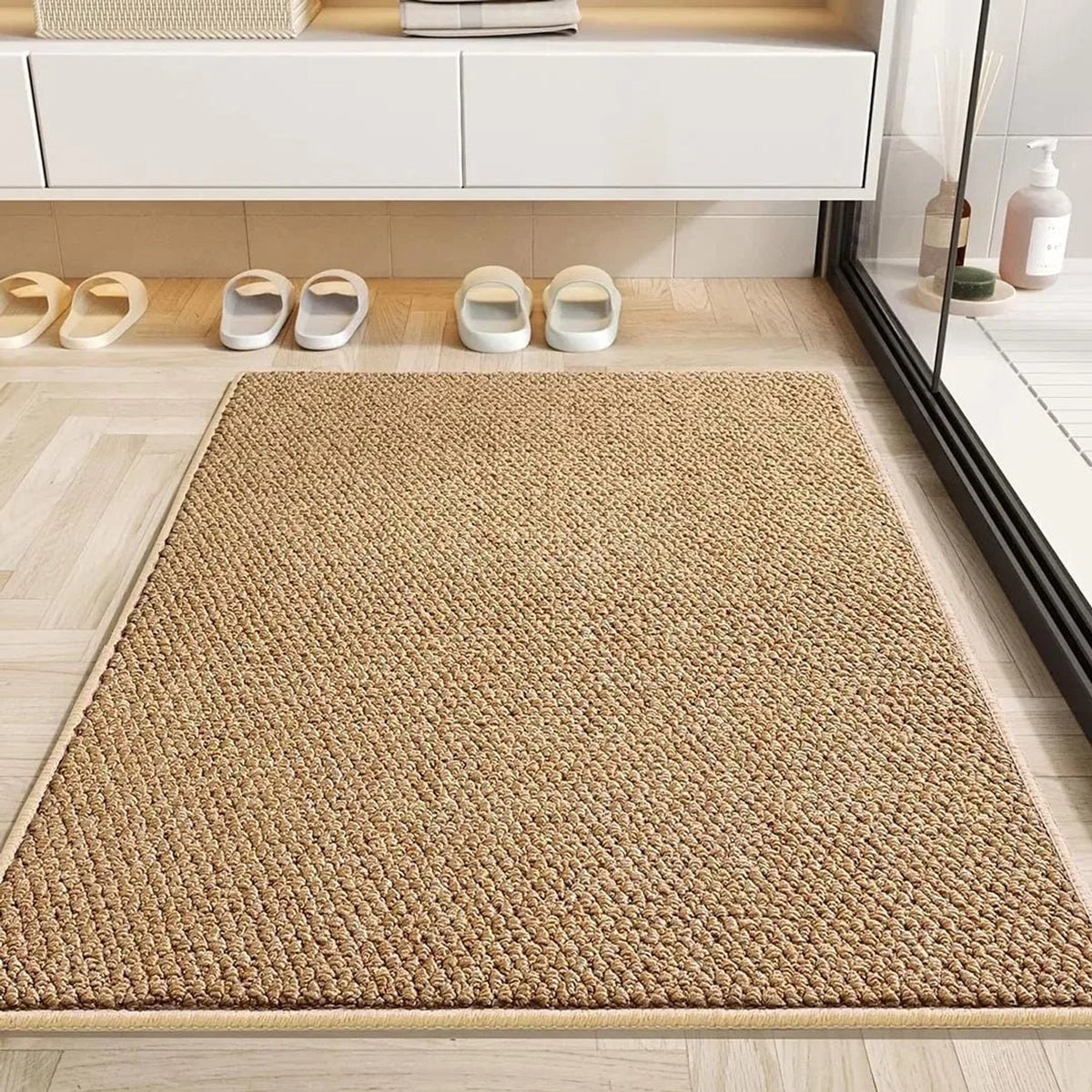Absorbent Entrance Mat With Contemporary Geometric Pattern - Image 6