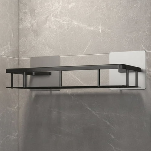 Adhesive Bathroom Shelf Drill-Free Shower Caddy For Shampoo And Toiletries - Image 2