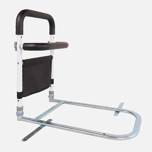 Adjustable Bed Rail With Storage Bag For Elderly And Mobility Support - Image 5