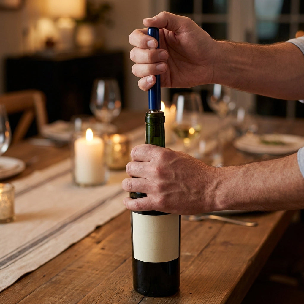 Air Pump Wine Opener For Parties With Stainless Steel Pin For Seamless Bottle Opening - Image 2