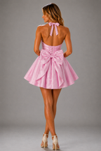 NOVA | Halterneck Skater Mini Dress | Women’s Party Dress