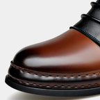 Ankle Boots with Leather Side Zip and Buckle Strap - Image 15
