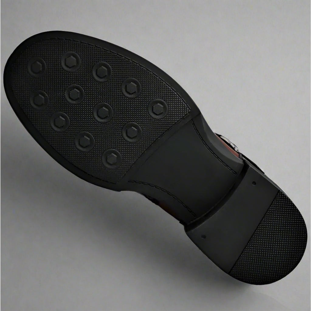 Ankle Boots with Leather Side Zip and Buckle Strap - Image 17