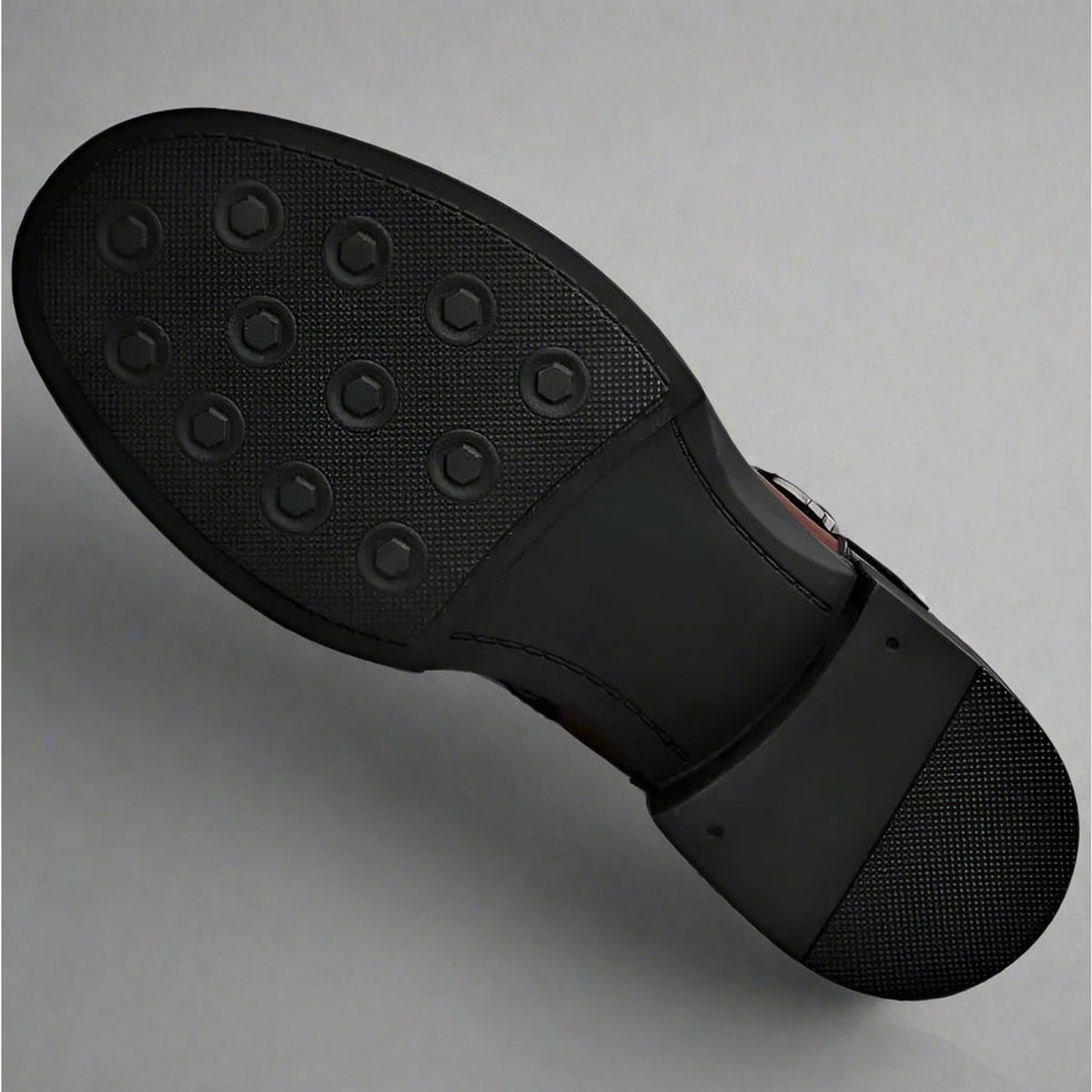 Ankle Boots with Leather Side Zip and Buckle Strap - Image 17