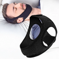 Anti Snoring Chin Strap With Adjustable Velcro Fastening For Comfortable Night-Time Wear - Image 1