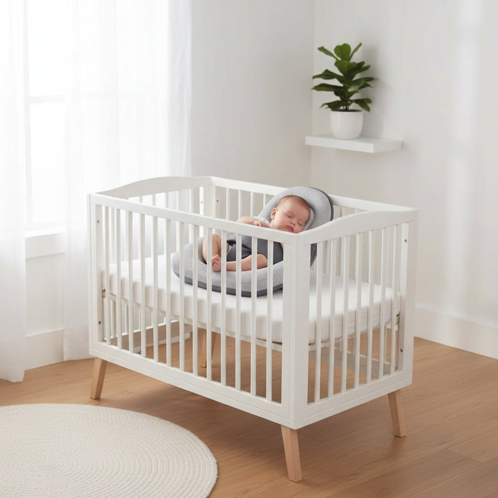 Anti-Vomiting Incline Baby Pillow With Cotton Cover - Image 3