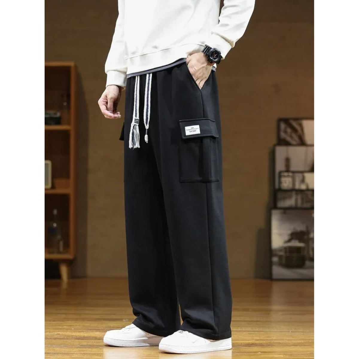 Arden Cargo Sweatpants With Roomy Pockets And Relaxed Fit - Image 6