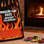 Automas 2D Christmas Vehicle Advent Calendar With 24 Miniature Cars Festive Gift For Kids - Image 6
