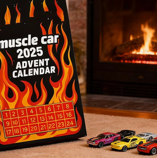 Automas 2D Christmas Vehicle Advent Calendar With 24 Miniature Cars Festive Gift For Kids - Image 6