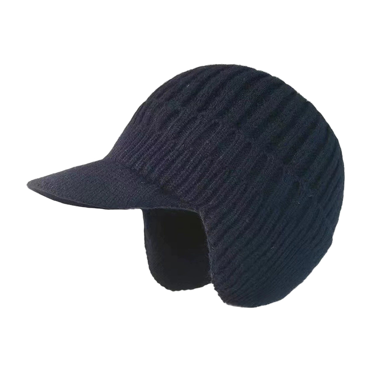 Beanie with Knit Hat and Ear Flaps - Image 6