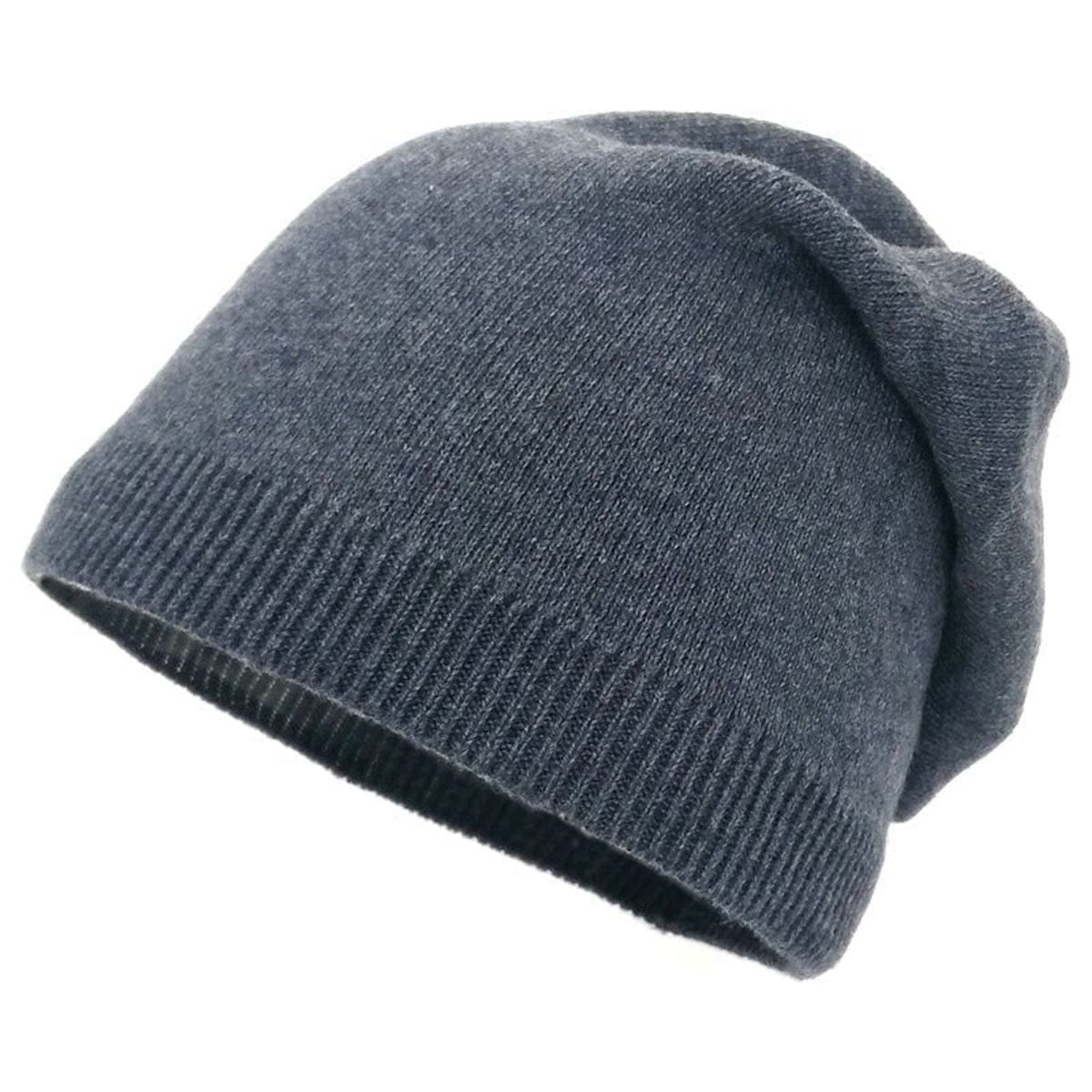 Beanies with Knit Slouchy Fit and Ribbed Cuff - Image 6