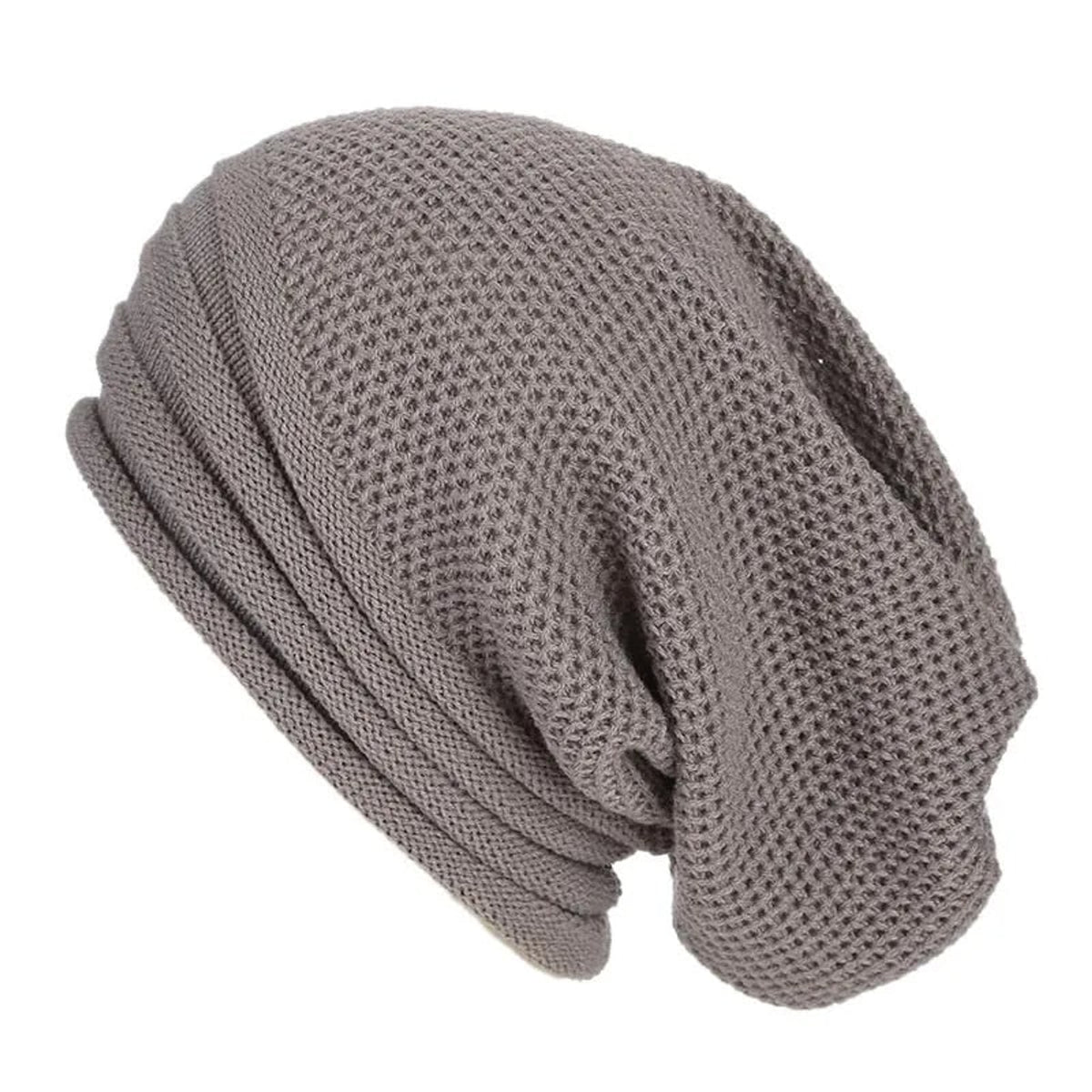 Beanies with Oversized Knit Fit and Pull-On - Image 4