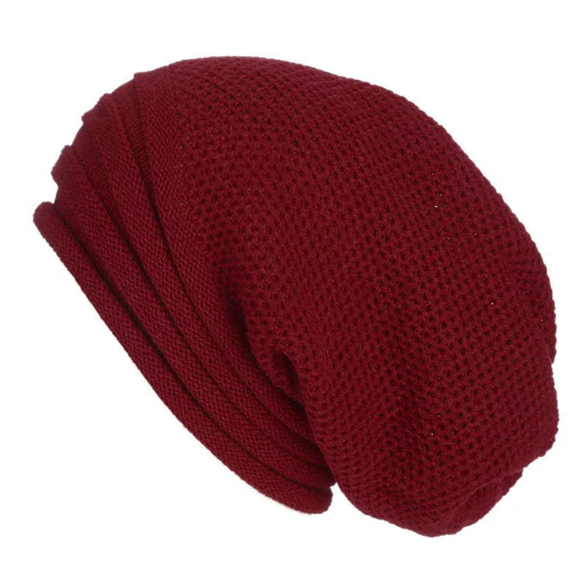 Beanies with Oversized Knit Fit and Pull-On - Image 5