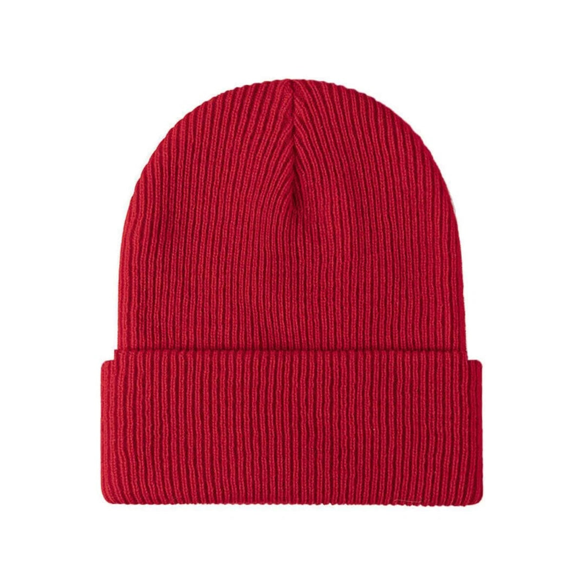 Beanies with Snug Ribbed Knit and Folded Cuff - Image 5