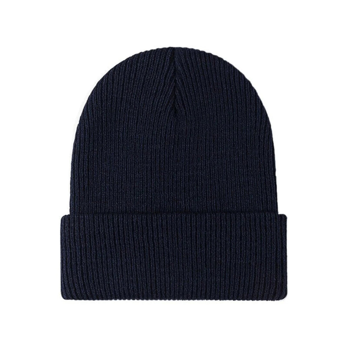 Beanies with Snug Ribbed Knit and Folded Cuff - Image 6