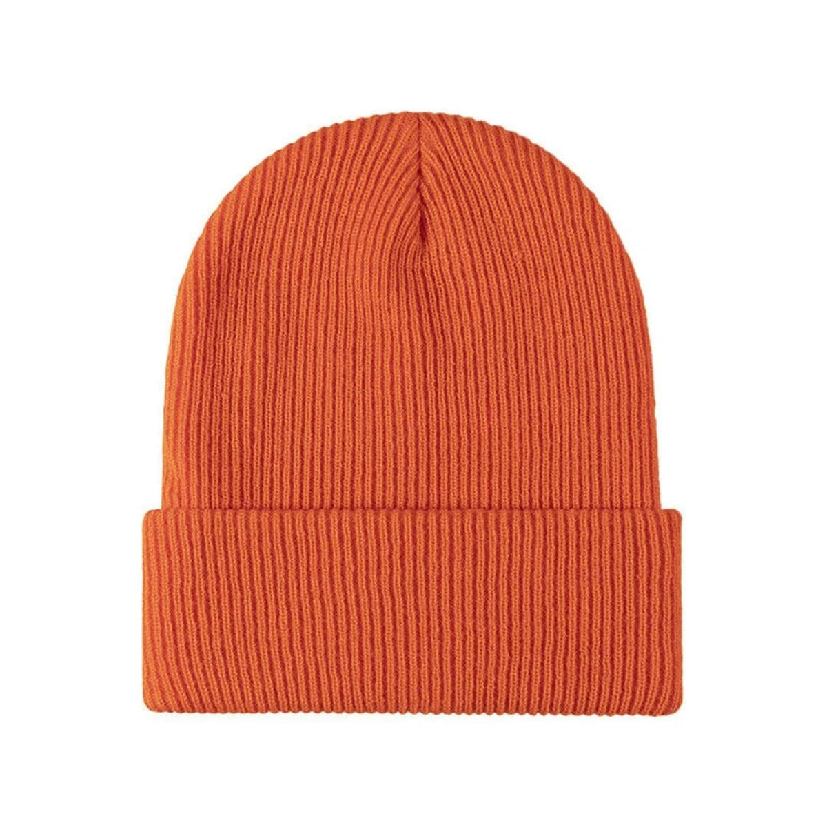 Beanies with Snug Ribbed Knit and Folded Cuff - Image 7