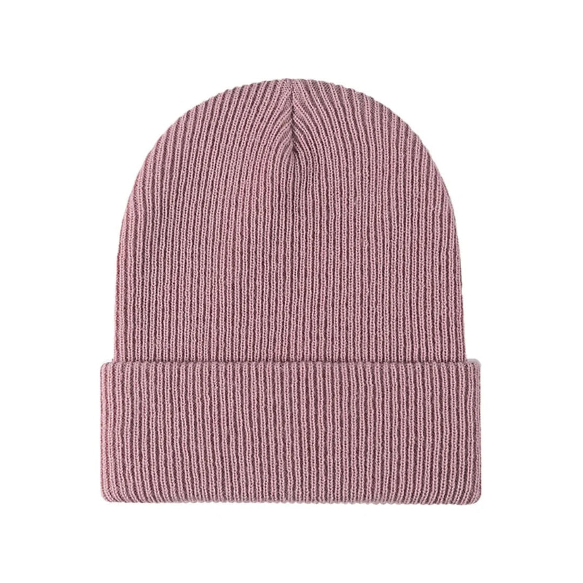 Beanies with Snug Ribbed Knit and Folded Cuff - Image 8