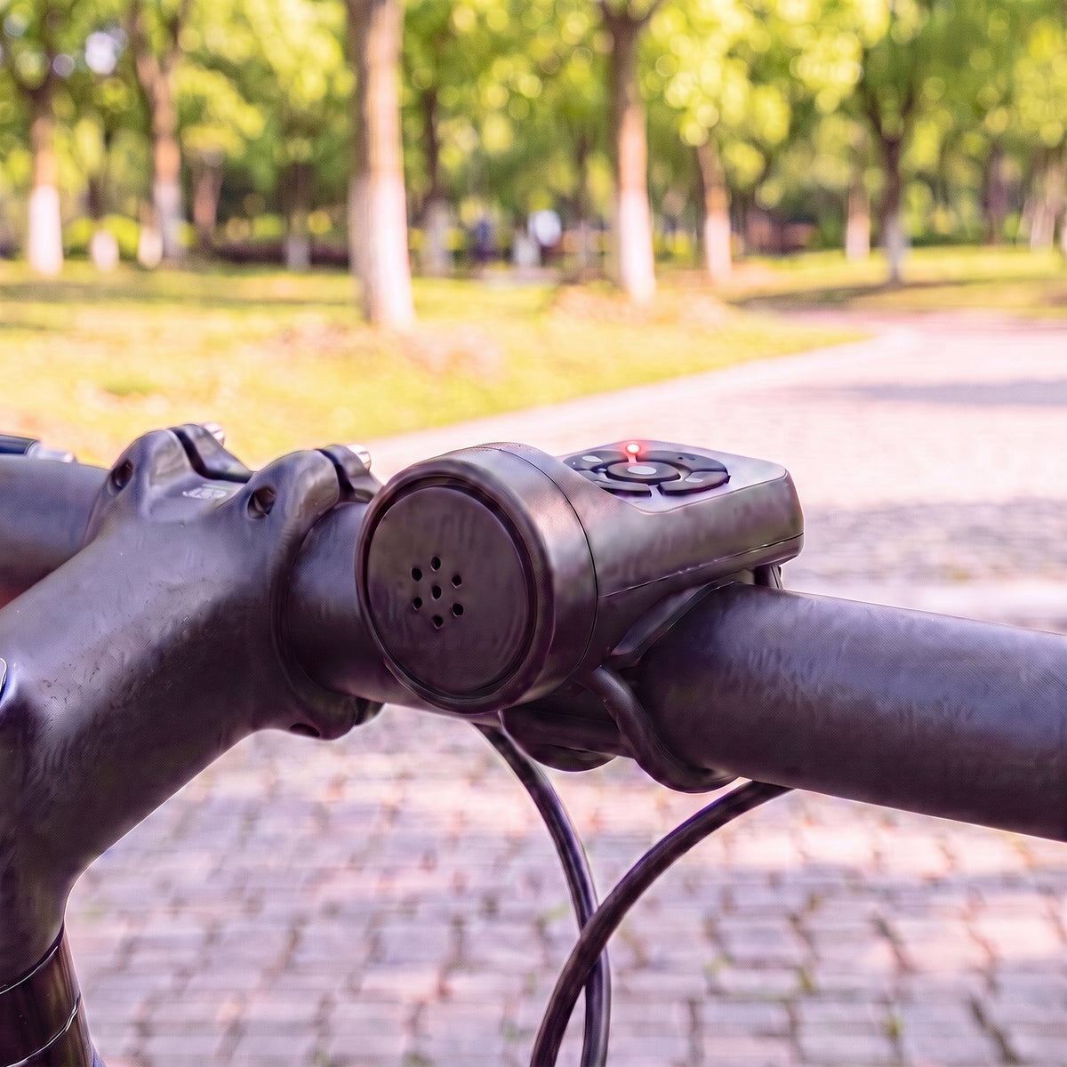 Bike Alarm With 120dB Anti-Theft Vibration Detection And Riding Mode - Image 1