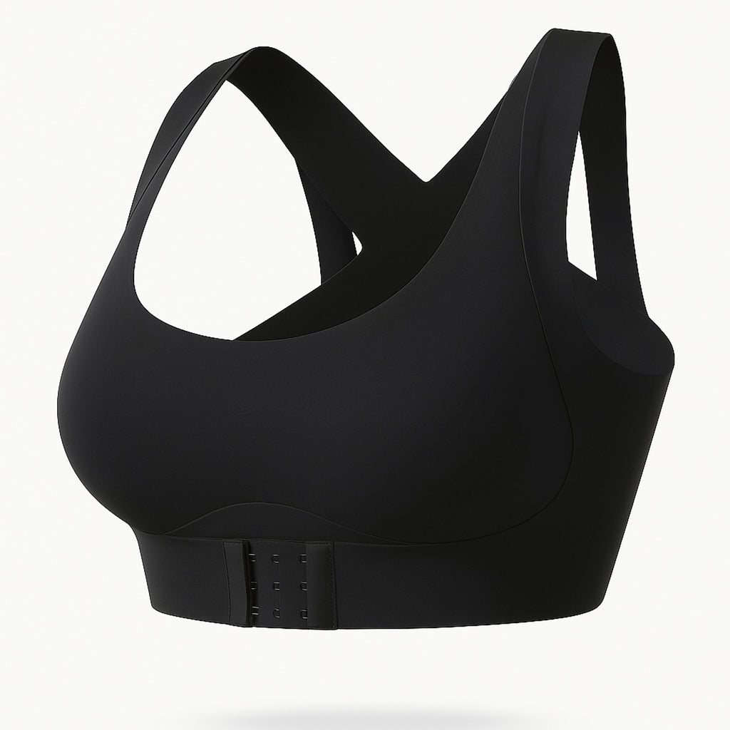 Bra Posture with Front-Adjustable Hooks and X-Reinforced Arch - Image 1