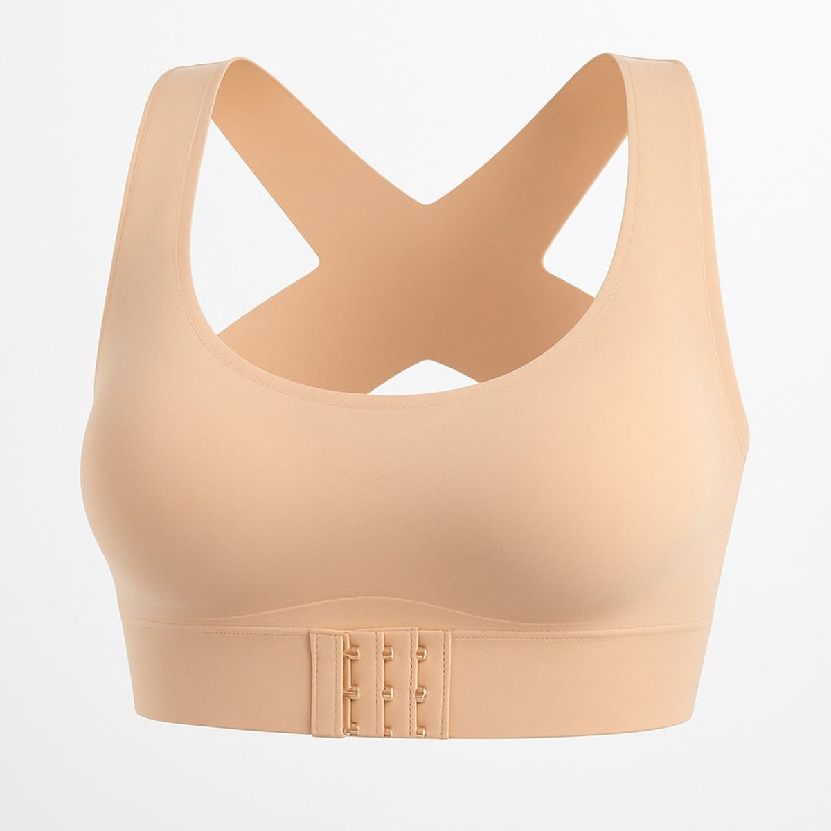 Bra Posture with Front-Adjustable Hooks and X-Reinforced Arch - Image 11