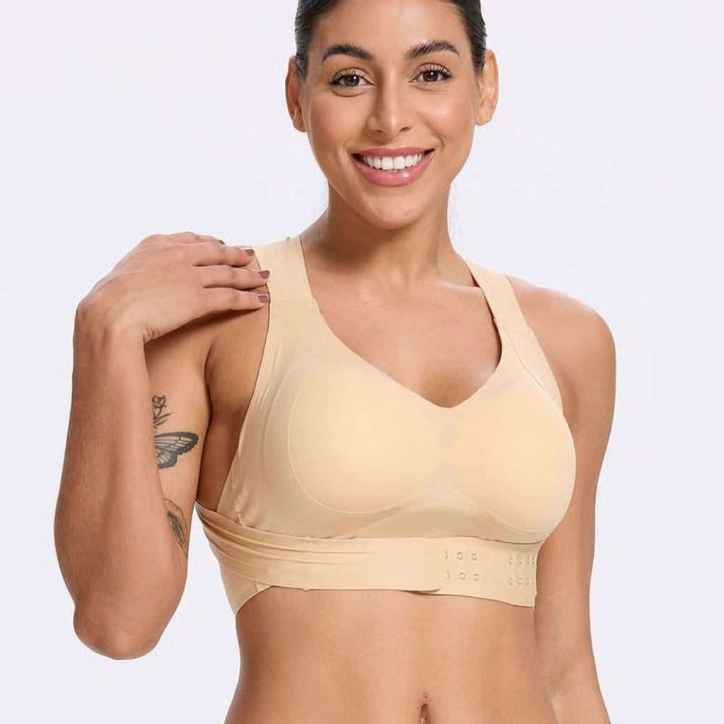 Bra Posture with Front-Adjustable Hooks and X-Reinforced Arch - Image 5