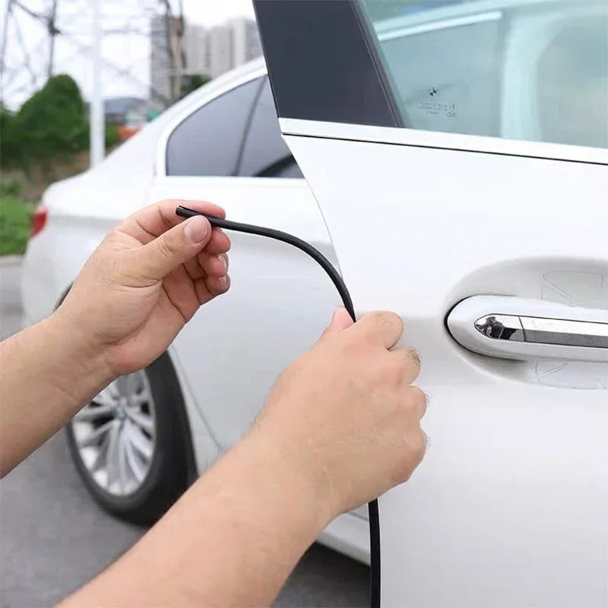 Car Door Edge Protector Strip Universal Scratch-Proof Trim For Cars And Suvs - Image 1