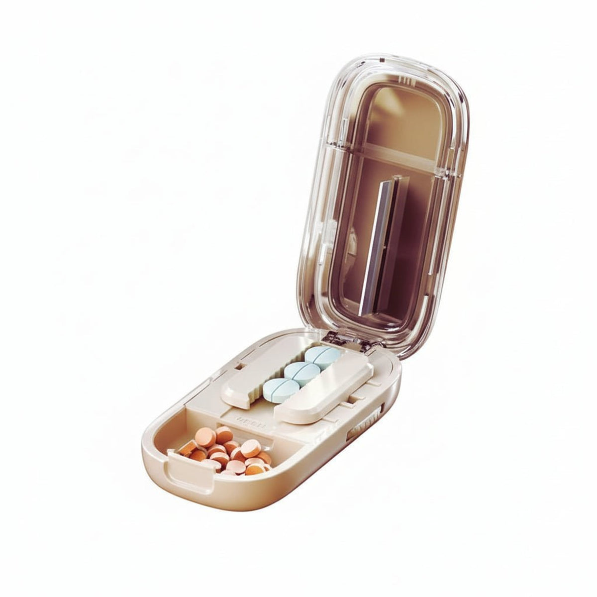 Careedge Tablet Cutter With Concealed Storage Box For Precise Medication Splitting - Image 6