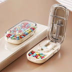 Careedge Tablet Cutter With Concealed Storage Box For Precise Medication Splitting - Image 3