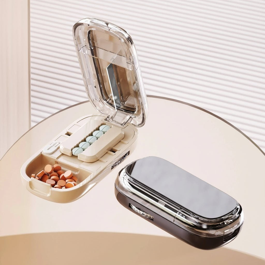 Careedge Tablet Cutter With Concealed Storage Box For Precise Medication Splitting - Image 4