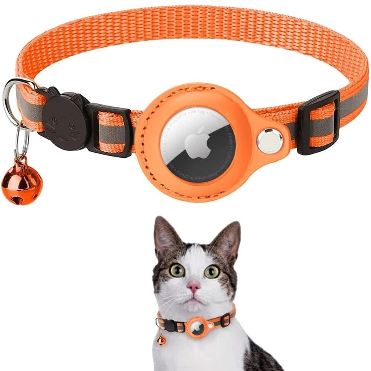 Cat GPS Collar With Reflective Trim And Safety Quick-Release Buckle For Curious Cats - Image 4
