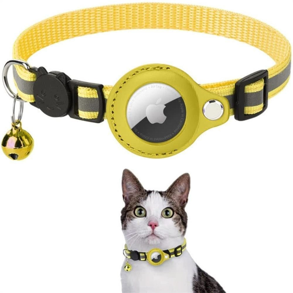 Cat GPS Collar With Reflective Trim And Safety Quick-Release Buckle For Curious Cats - Image 7
